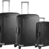 Samsonite S'cure Spinner 69+69+55cm Black kofferset