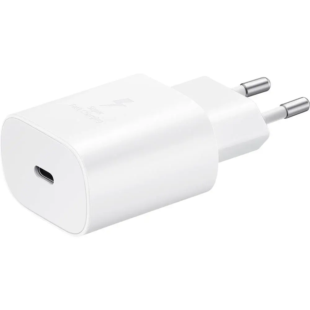 25W USB-C thuislader wit