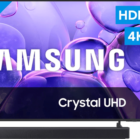 Samsung 50" Crystal UHD U8070F 4K (2025) + Samsung HW-B450F (2025)