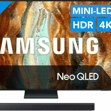 Samsung 55" Neo QLED QN73F 4K (2025) + Samsung HW-B450F (2025)