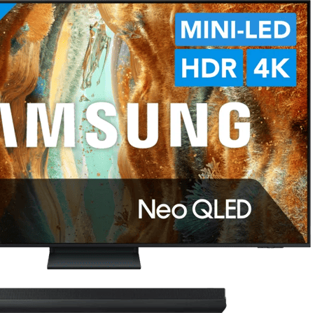 Samsung 55" Neo QLED QN73F 4K (2025) + Samsung HW-B66CF (2025)