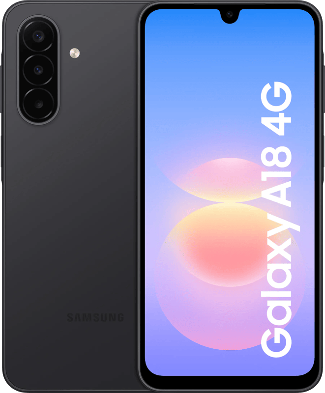 Samsung Galaxy A18 128GB Zwart 4G