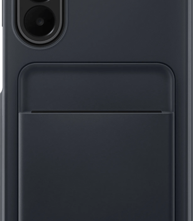 Samsung Galaxy A27 Card Slot Back Cover Zwart