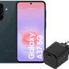 Samsung Galaxy A37 128GB Donkergroen 5G + BlueBuilt Oplader met Usb C Poort 45W Zwart