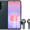 Samsung Galaxy A37 128GB Donkergroen 5G + Samsung Galaxy Buds4 Zwart