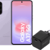 Samsung Galaxy A37 128GB Roze 5G + BlueBuilt Oplader met Usb C Poort 45W Zwart