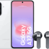Samsung Galaxy A37 128GB Wit 5G + Samsung Galaxy Buds4 Zwart