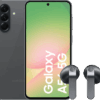 Samsung Galaxy A56 128GB Zwart 5G + Samsung Galaxy Buds4 Zwart
