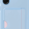 Samsung Galaxy A56 Card Slot Back Cover Blauw