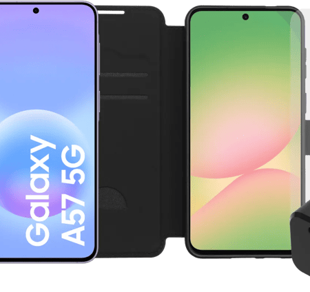 Samsung Galaxy A57 256GB Paars 5G + Compleet Accessoirepakket