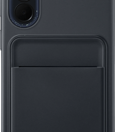 Samsung Galaxy A57 Card Slot Back Cover Zwart