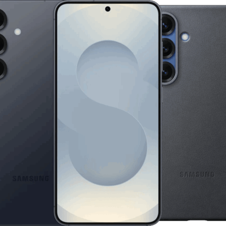 Samsung Galaxy S25 256GB Grijs 5G + Samsung Kindsuit Back Cover Zwart