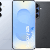 Samsung Galaxy S25 256GB Lichtblauw 5G + Samsung Kindsuit Back Cover Zwart