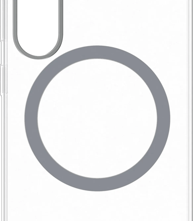 Samsung Galaxy S25 Back Cover met Magneet Transparant