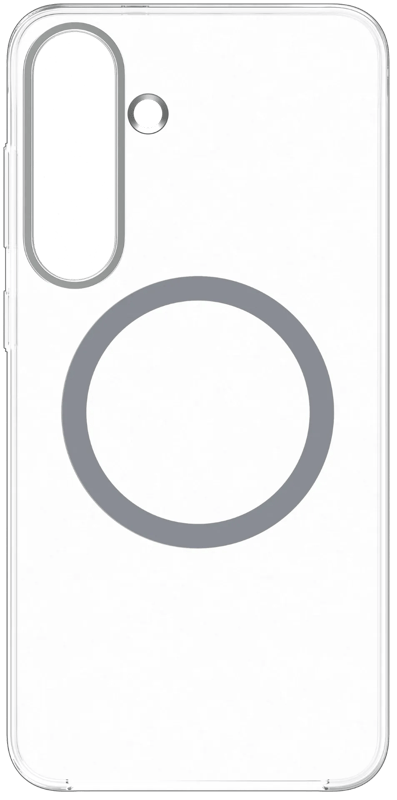 Samsung Galaxy S25 Plus Back Cover met Magneet Transparant