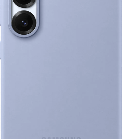 Samsung Galaxy S25 Siliconen Back Cover Lichtblauw