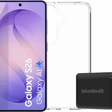 Samsung Galaxy S26 256GB Donkerblauw 5G + Compleet Accessoirepakket