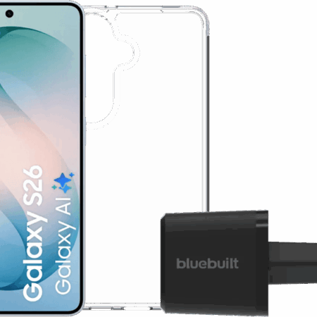 Samsung Galaxy S26 256GB Lichtblauw 5G + Basis Accessoirepakket