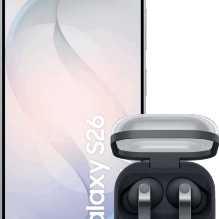 Samsung Galaxy S26 256GB Wit 5G + Samsung Galaxy Buds4 Pro Zwart