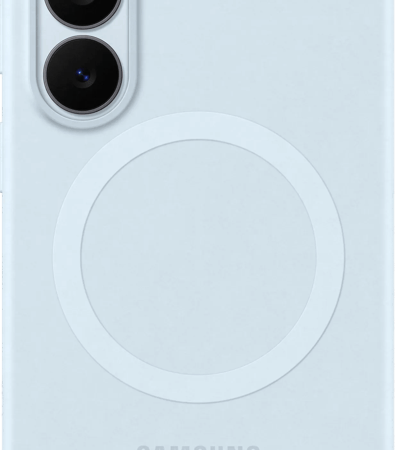Samsung Galaxy S26 Plus Siliconen Back Cover met Magneet Blauw
