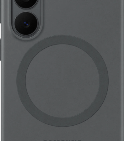 Samsung Galaxy S26 Plus Siliconen Back Cover met Magneet Zwart