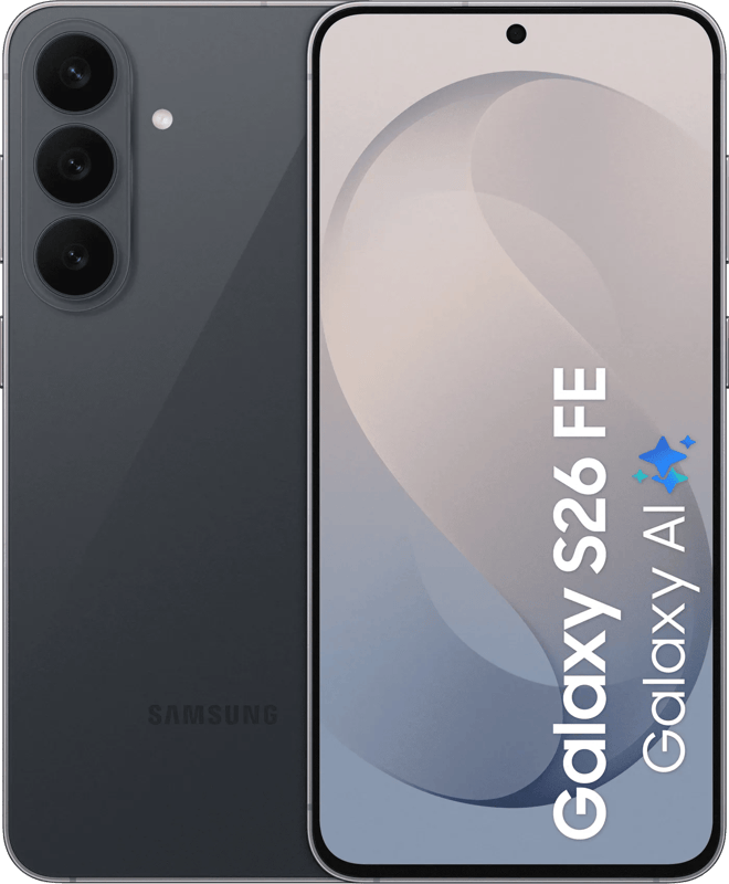 Samsung Galaxy S26FE 256GB Zwart 5G
