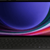 Samsung Galaxy Tab S9/S9 FE/S10 FE/S10 Lite Slim Toetsenbord Hoes QWERTY Zwart