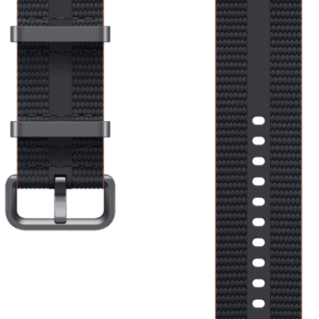 Samsung Galaxy Watch 8 Series Athleisure Bandje Donkergrijs M/L