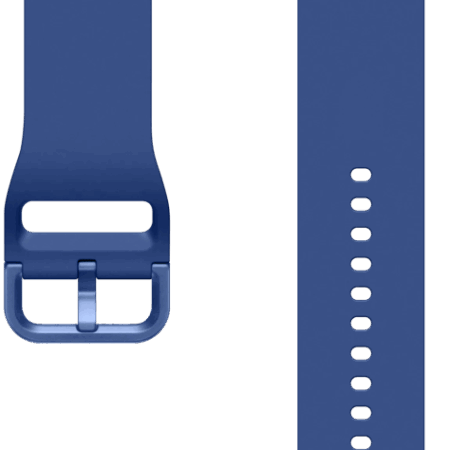 Samsung Galaxy Watch 8 Series Siliconen Sport Bandje Blauw M/L