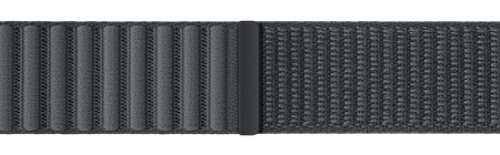 Samsung Galaxy Watch 9 Nylon Fabric Bandje Zwart M/L