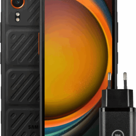 Samsung Galaxy Xcover 7 128GB Zwart 5G Enterprise Edition + Samsung Oplader 25W Zwart