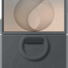 Samsung Galaxy Z Flip 8 Siliconen Back Cover met Magneet Zwart