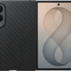 Samsung Galaxy Z Fold 8 Carbon Back Cover met Magneet Zwart