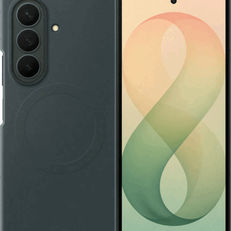 Samsung Galaxy Z Fold 8 Ultra Siliconen Back Cover met Magneet Groen