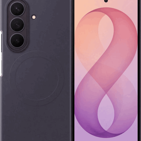 Samsung Galaxy Z Fold 8 Ultra Siliconen Back Cover met Magneet Paars