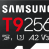 Samsung MicroSDXC T9 256GB 200MB/s + USB lezer