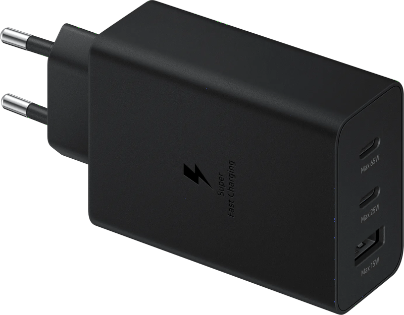 Samsung Oplader 3 poorten 65W