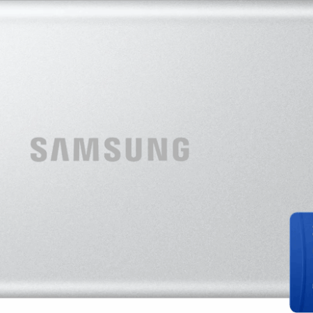 Samsung T7 Resurrected Portable SSD 2TB + Samsung MicroSDXC T7 128GB 170MB/s