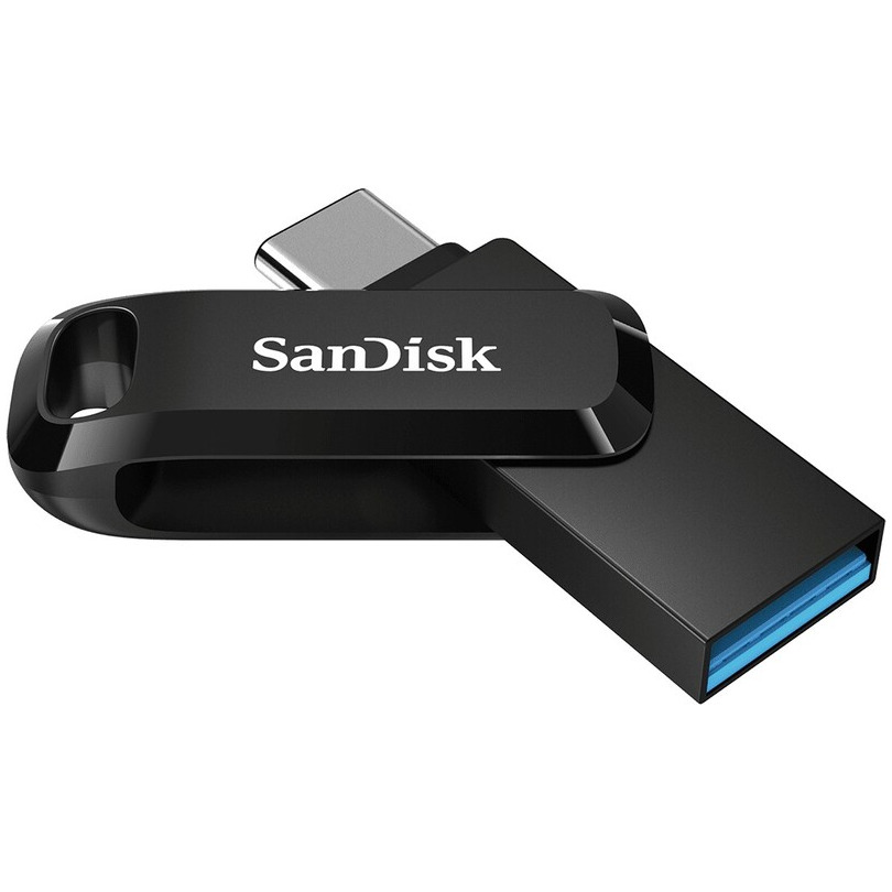 SanDisk Dual Drive Ultra 3.1 Go 256GB USB - USB C 150MB/s USB-sticks Zwart | SanDisk