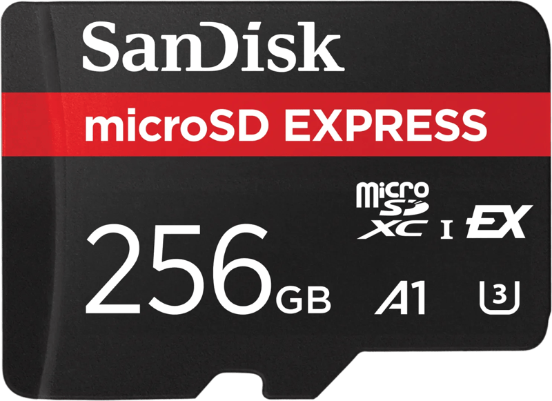 SanDisk MicroSD Express Card 256GB 650MB/s