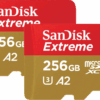SanDisk MicroSDXC Extreme 256GB 130MB/s Duo Pack