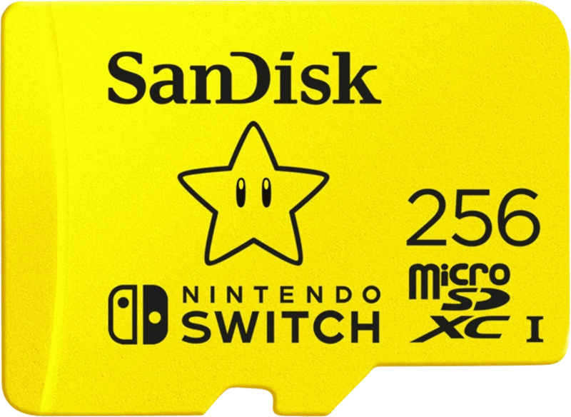 SanDisk MicroSDXC Extreme Gaming 256GB (Nintendo licensed)