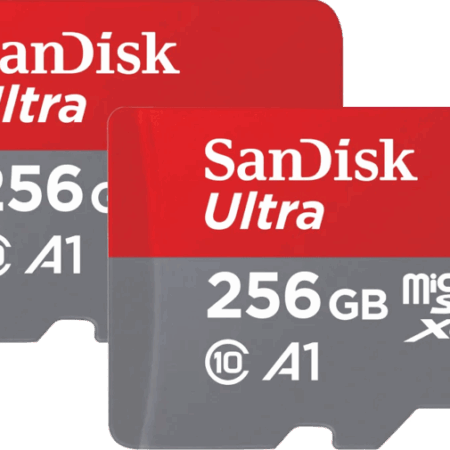 SanDisk MicroSDXC Ultra 256GB 120MB/s Duo Pack
