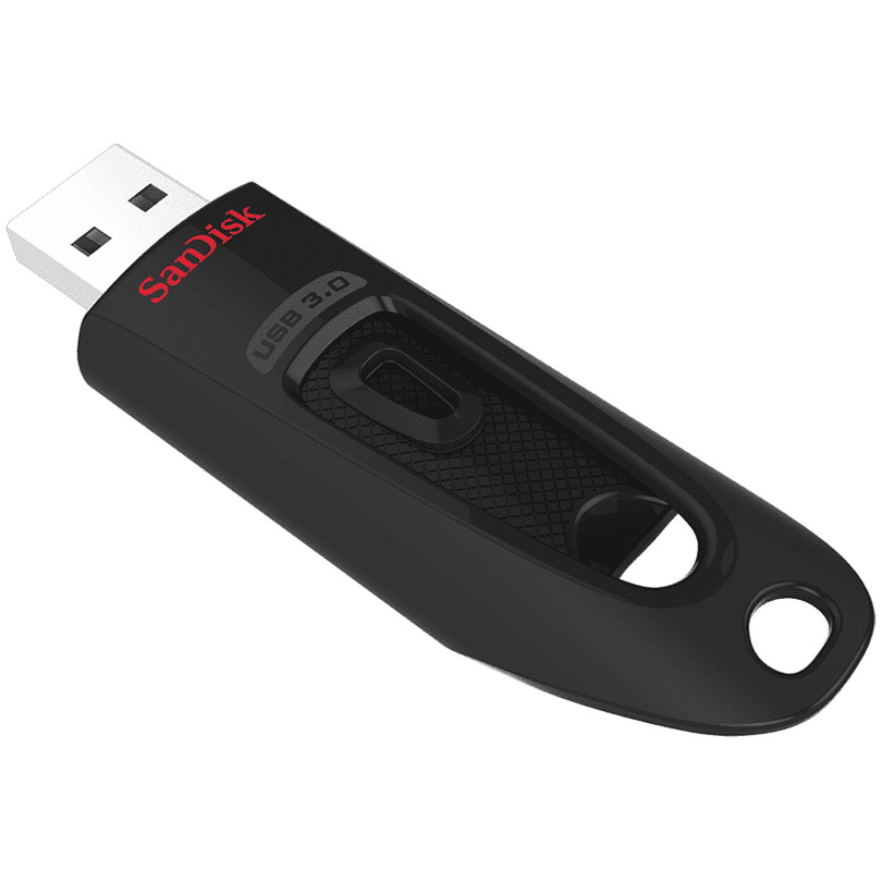 SanDisk USB Ultra 512GB 100MB/s - USB 3.0 USB-sticks Zwart | SanDisk