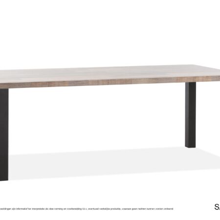 Sandwich eetkamertafel 190x90