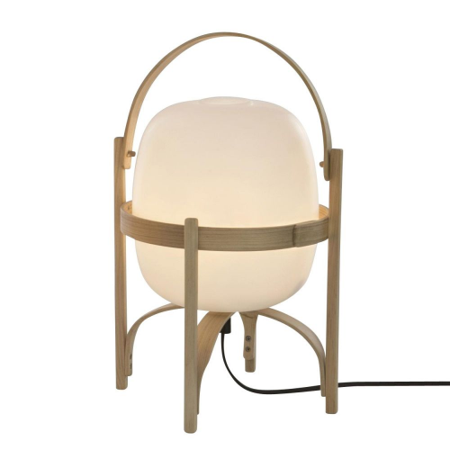 Cestita Tafellamp - Wit glas