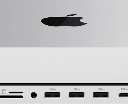Satechi Aluminum Mac Mini/Mac Studio Stand Hub Zilver met SSD slot