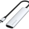 Satechi Type C Slim Multi-Port Adapter V2 Space Grey