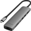 Satechi Usb C 7-in-1 Slim Multiport Adapter met Ethernet Space Grey