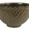 Schaal ro Areta M grijs - L18B18H11CM